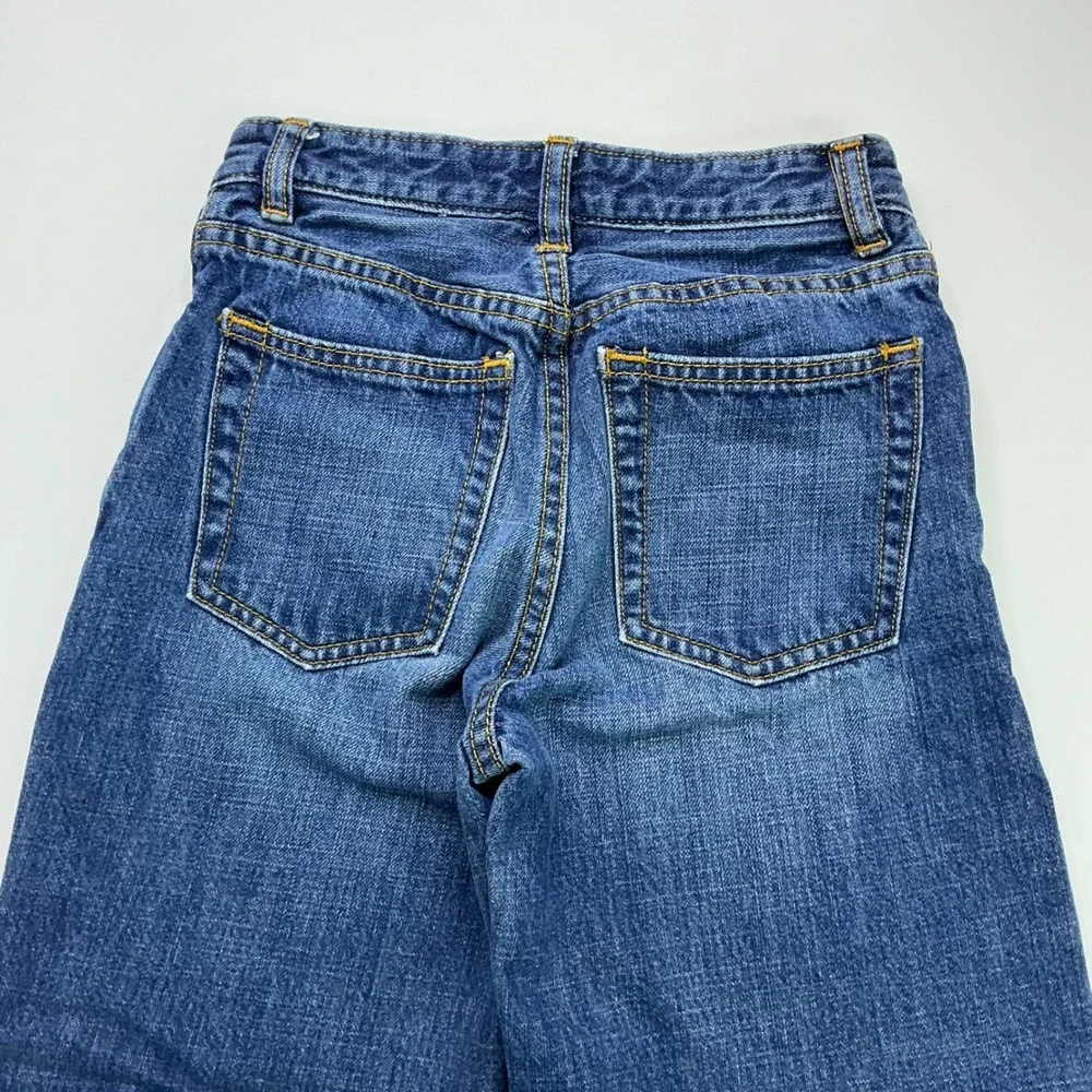 Gap Blue Loose Fit Jeans Kids Size 10 Regular Adjustable Waist Denim